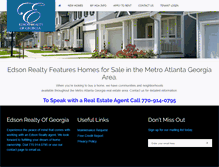 Tablet Screenshot of edsonrealty.com